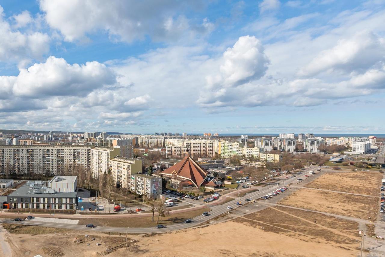 Grand Apartments - Level 16 - City View In Gdansk Exterior photo